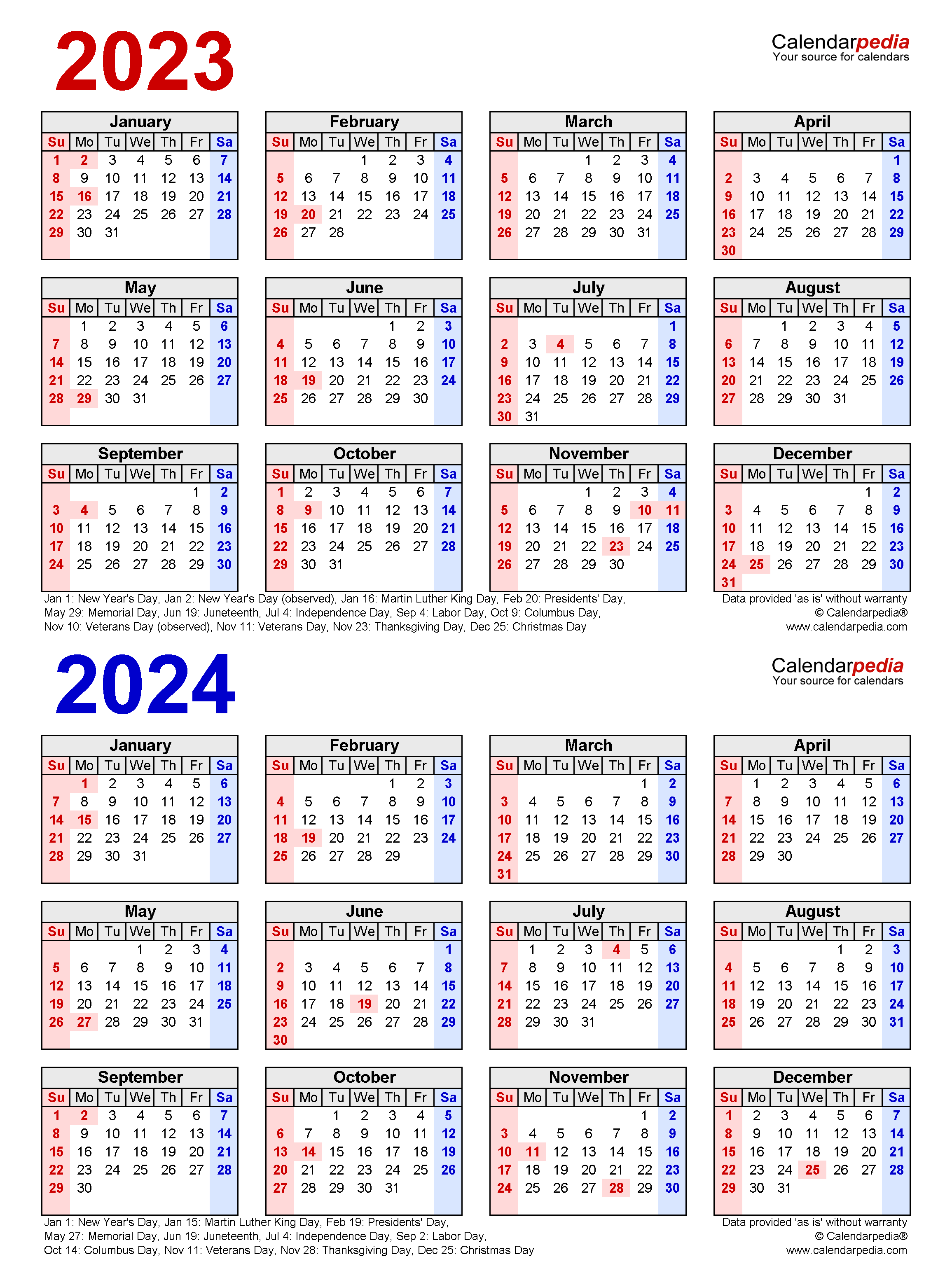 2023-2024 Two Year Calendar - Free Printable Excel Templates with regard to Free Printable Calendar August 2024 Vertex