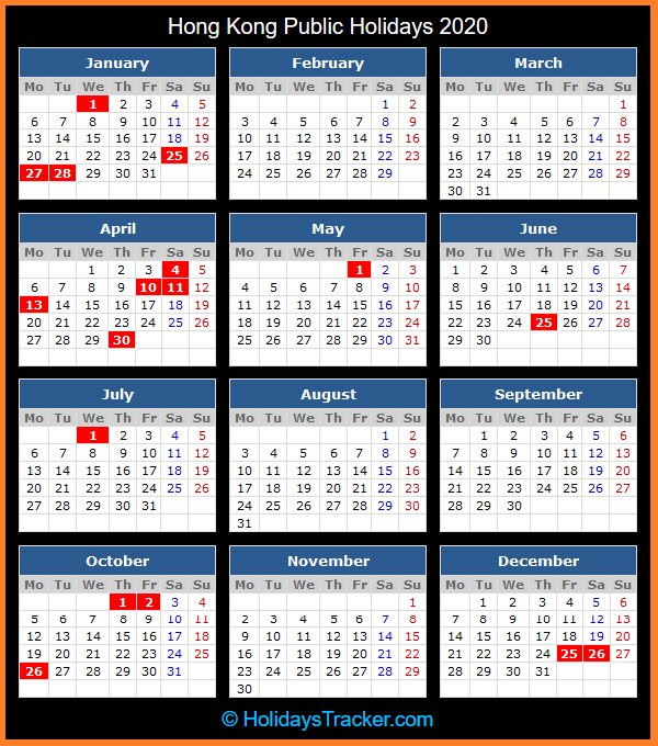2024 At A Glance Calendar Printable Calendar 2024 Hong Kong Annual - Free Printable 2024 Calendar Hong Kong Public Holidays