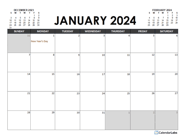 2024 Calendar Planner South Africa Excel Free Printable Templates - Free Printable 2024 Monthly Calendar With Holidays South Africa