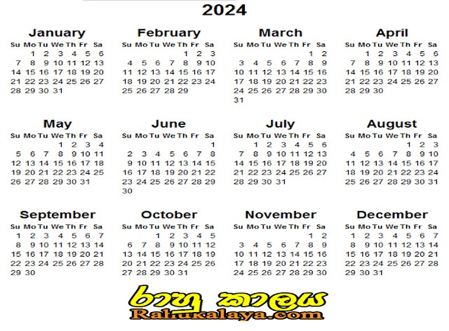 2024 Calendar With Holidays Sri Lanka Sinhala Best Ultimate The Best