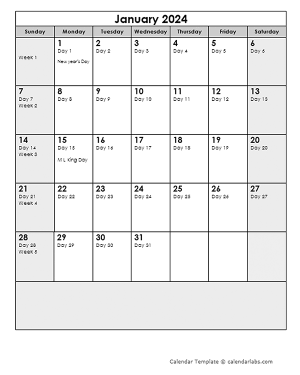 2024 Calendar With Julian Dates Free Printable Templates - Free Printable 2024 Julian Calendar