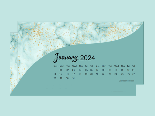 2024 Desk Calendar Printable Free Printable Templates