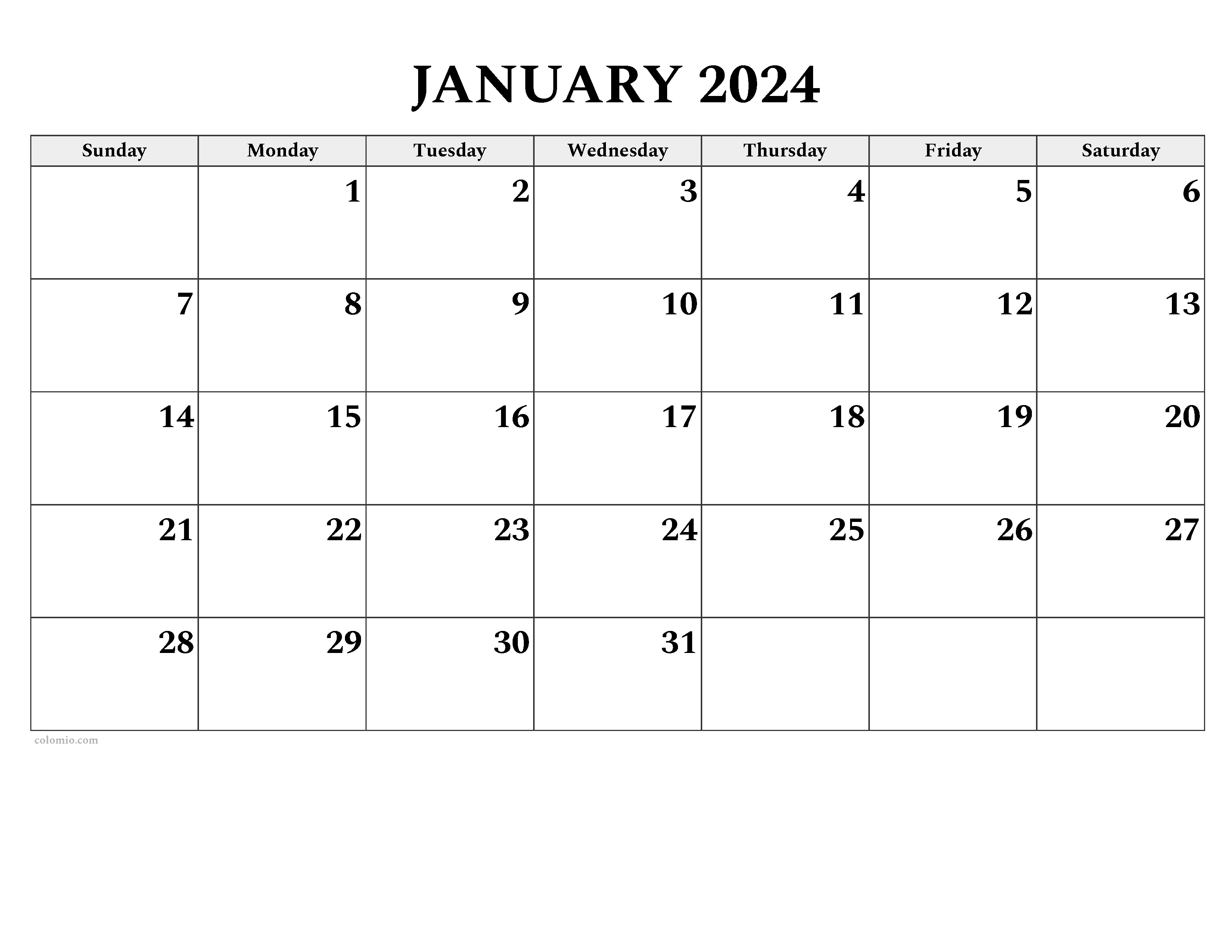 2024 Jan Calendar Png Images Holidays Calendar 2024 - Free Printable 2024 January Calendar