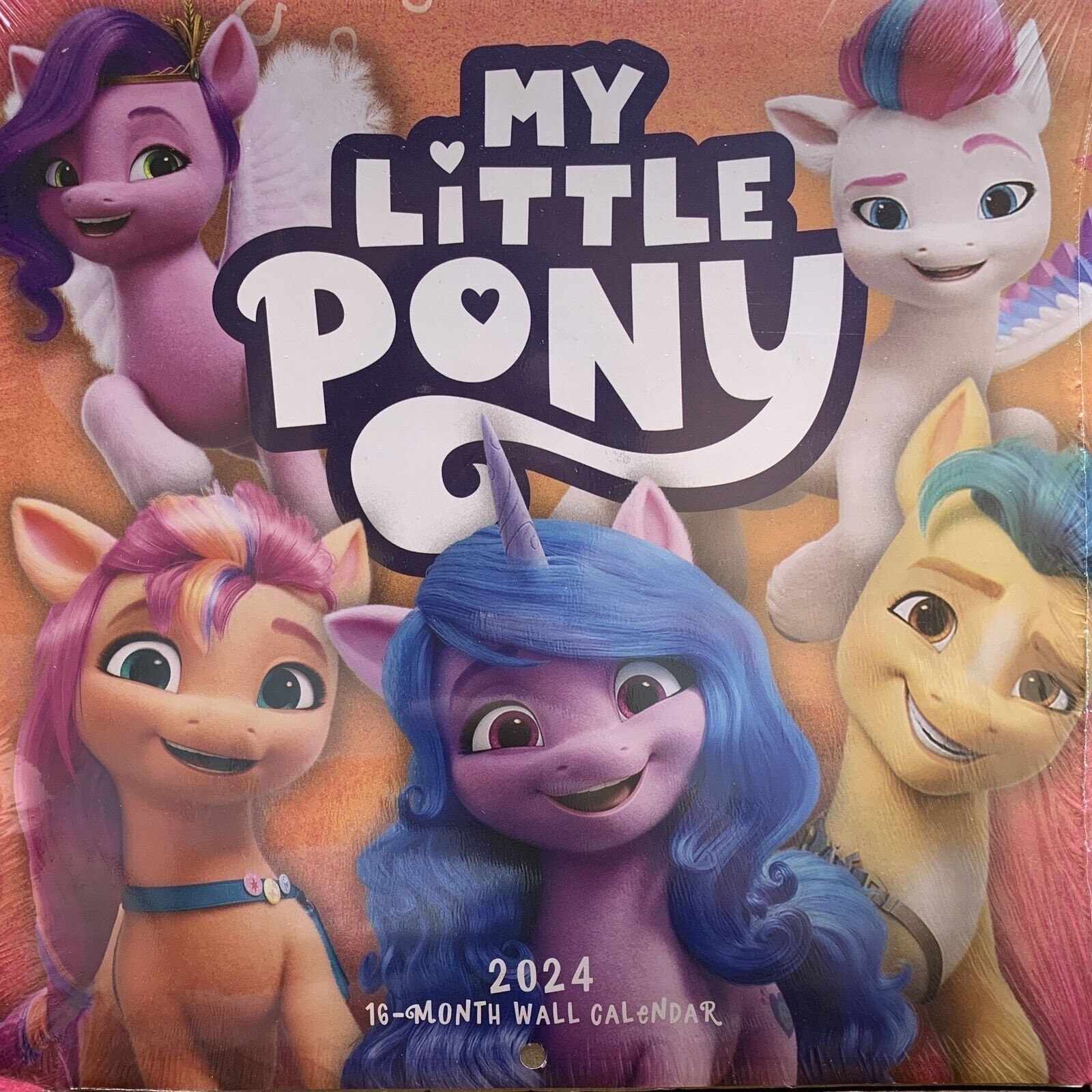 2024 My Little Pony Calendar Wall 10 Bedroom Daycare Preschool Mlp intended for Free Printable Calendar 2024 My Little Pony