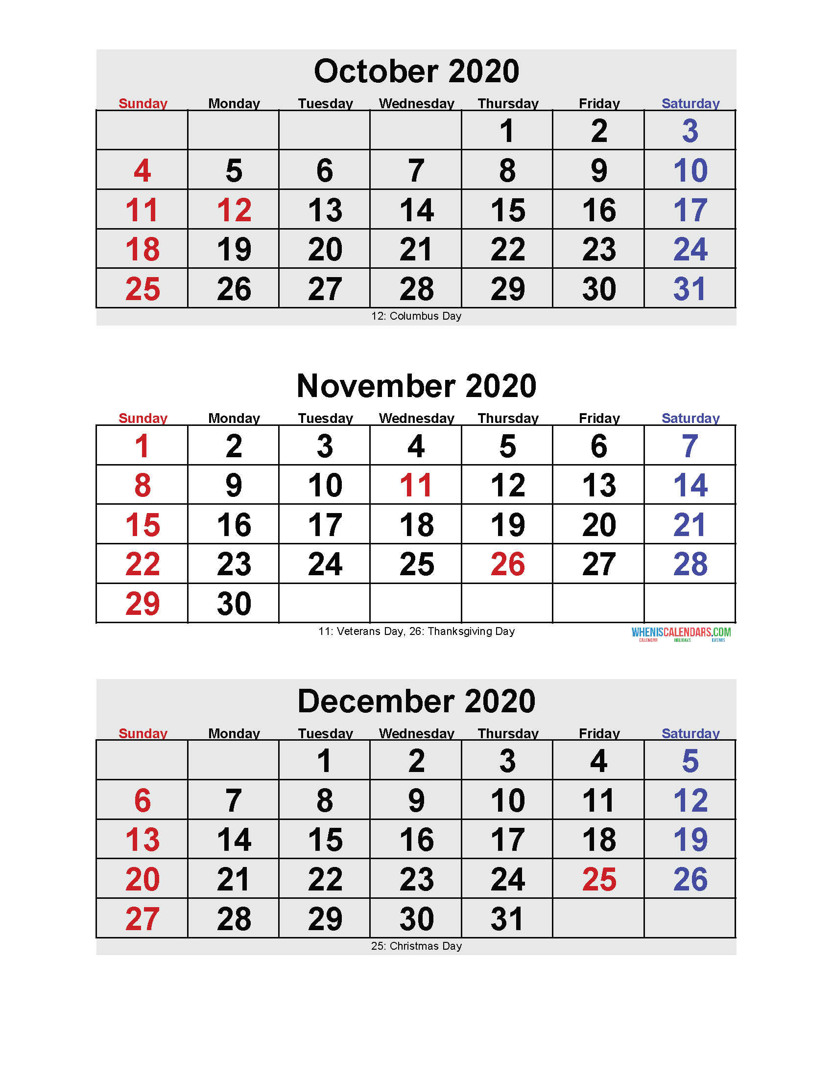 2024 October November December Calendar Printable 2024 CALENDAR PRINTABLE - Free Printable 2024 Calendar October November December 2024