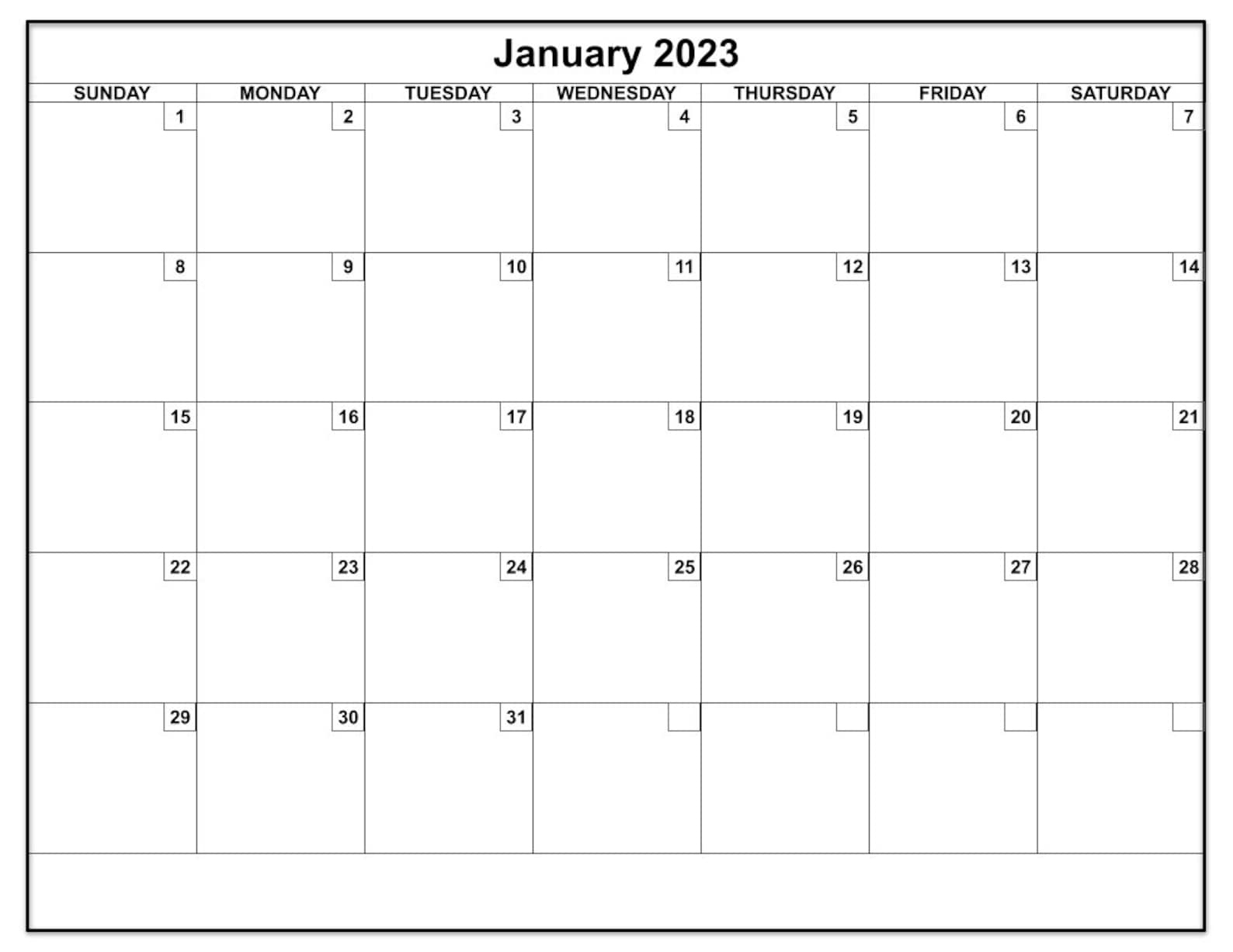 8 5x11 Printable Calendar 2024 CALENDAR PRINTABLE