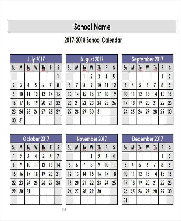 Academic Year Calendar Template - Free Printable Academic Year Calendar 2024-2025