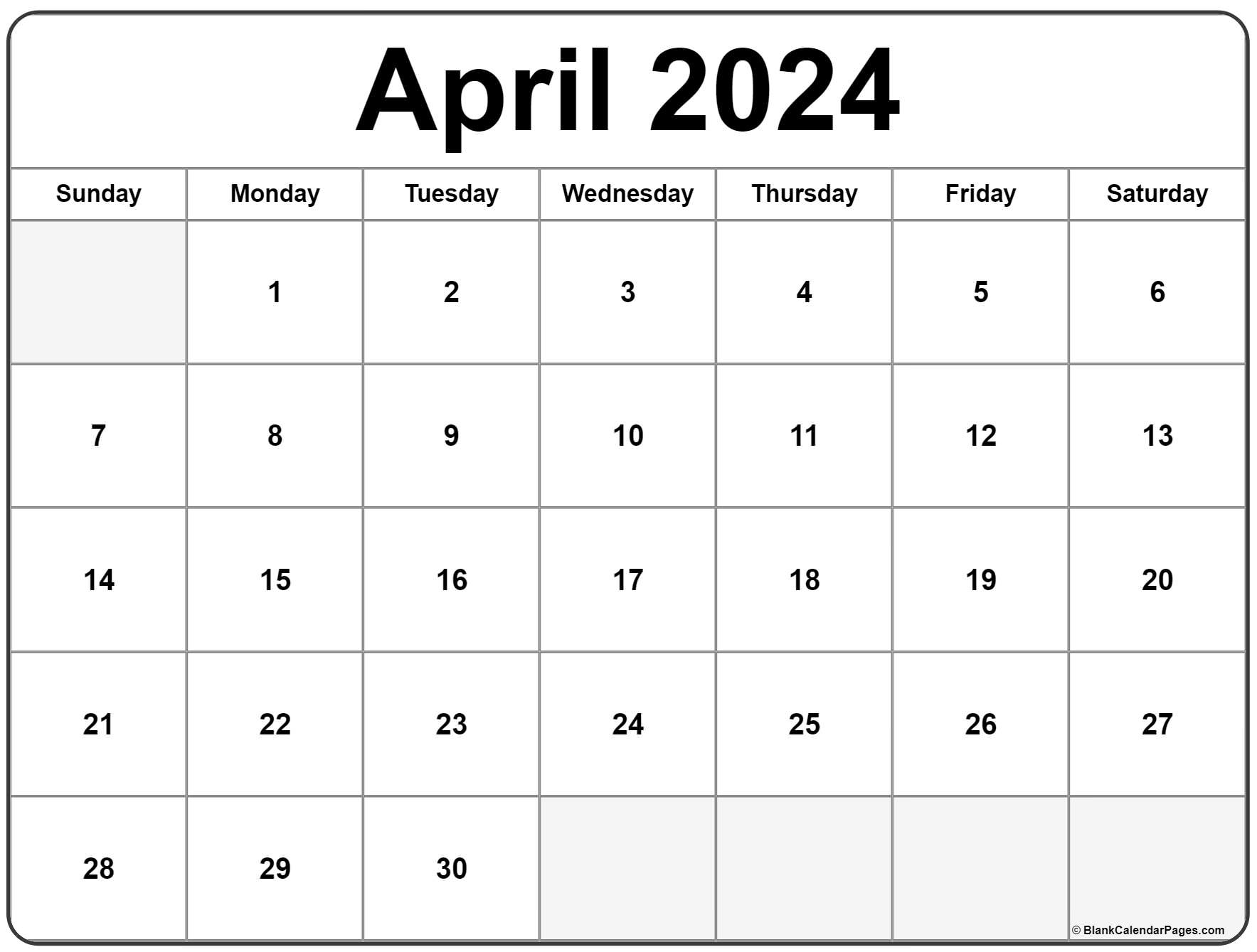 April 2024 Calendar Printable Free Notre Dame Football Schedule 2024 - Free Printable Calendar April 2024 Calendar