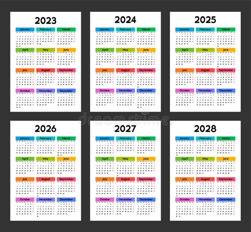 Basic Calendar 2024 Printable 2024 CALENDAR PRINTABLE - Free Printable 5 Year Calendar 2024 To 2025