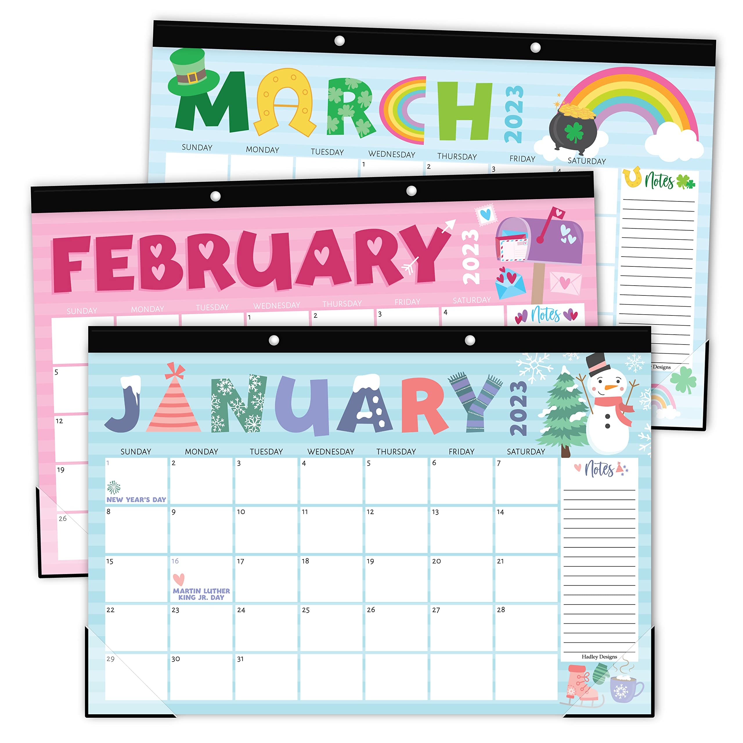 Buy Doodle Large Desk 2023 2024 Desk Pad 18 Month For Desk S 2023 - Free Printable 2024 Monthly Desk Calendar