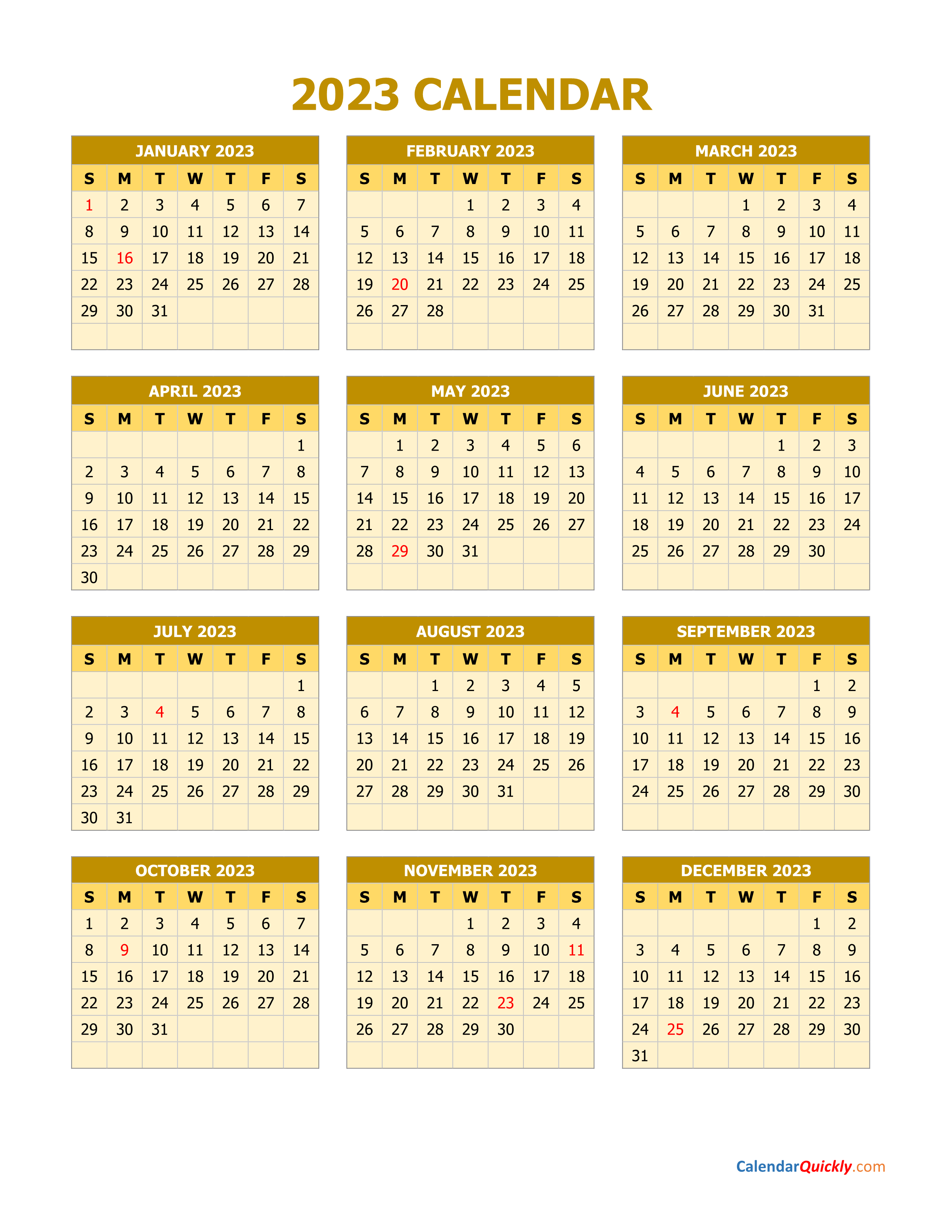Calendar 2023 Word Time And Date Calendar 2023 Canada - Free Printable 2024 Monthly Calendar With World Observations