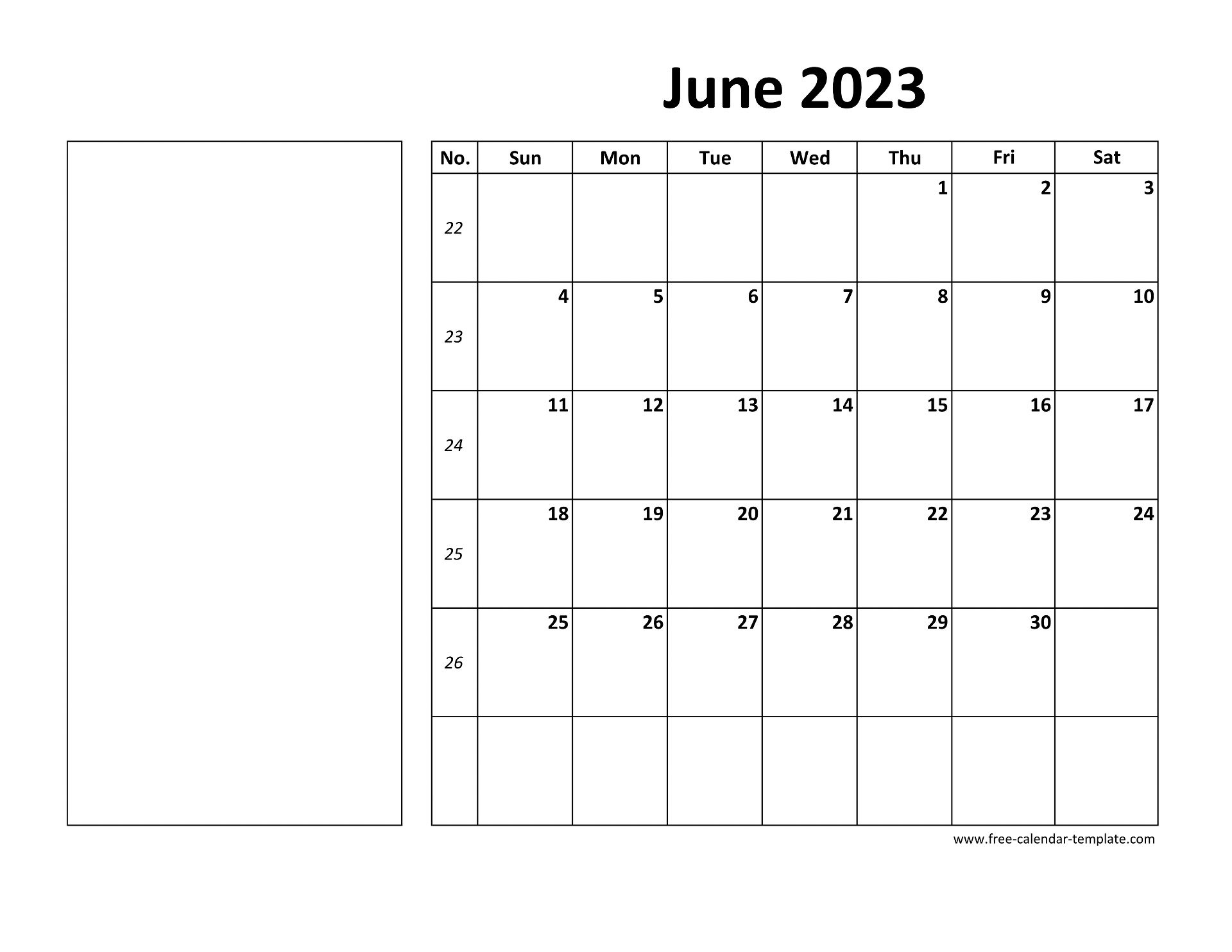 Calendar June 2024 Printable Free Calendar 2024 Ireland Printable - Free Printable 2 Page June 2024 Weekly Calendar