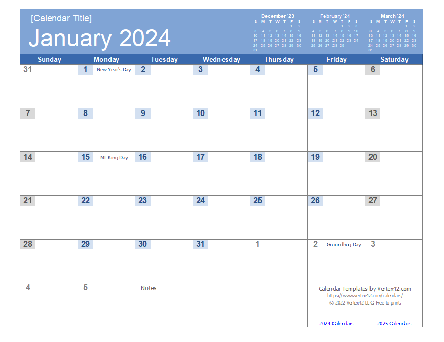 Editable Calendar 2024 In Word Template Free Instant Download - Free Printable 2024 Monthly Calendar Editable