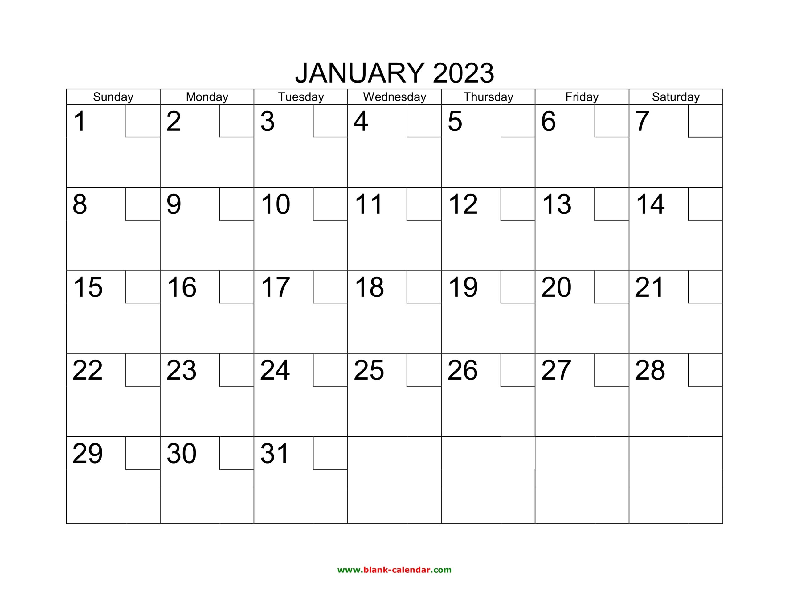 Free Printable 2024 Calendar With Large Boxes 2024 CALENDAR PRINTABLE - Free Printable Calendar 2024 Large Boxes