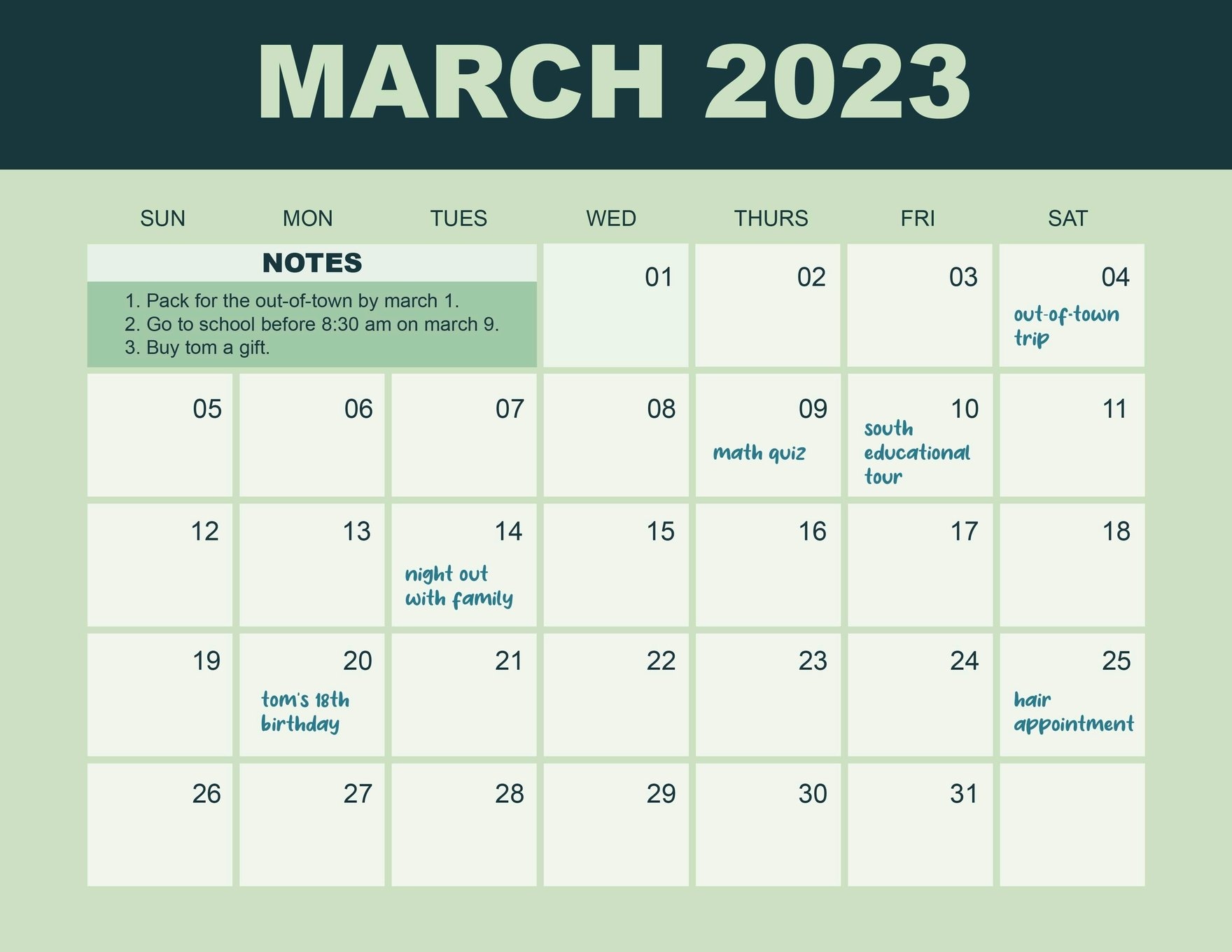 Free Printable 2024 March Calendar With Holidays 2024 CALENDAR PRINTABLE - Free Printable 2024 March Calendar With Holidays