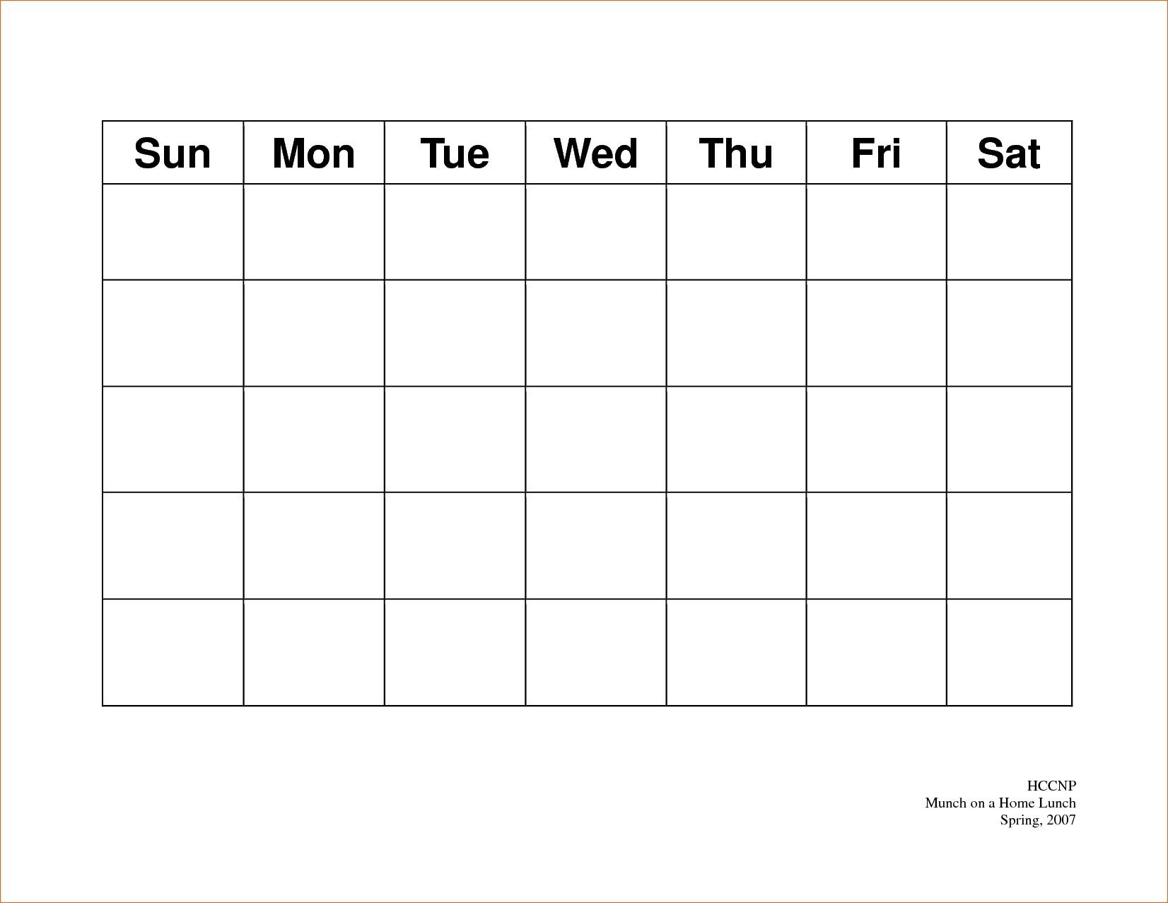 Free Printable Calendar 5 Day Week Calendar Printables Free Templates - Free Printable 5 Day Calendar 2024
