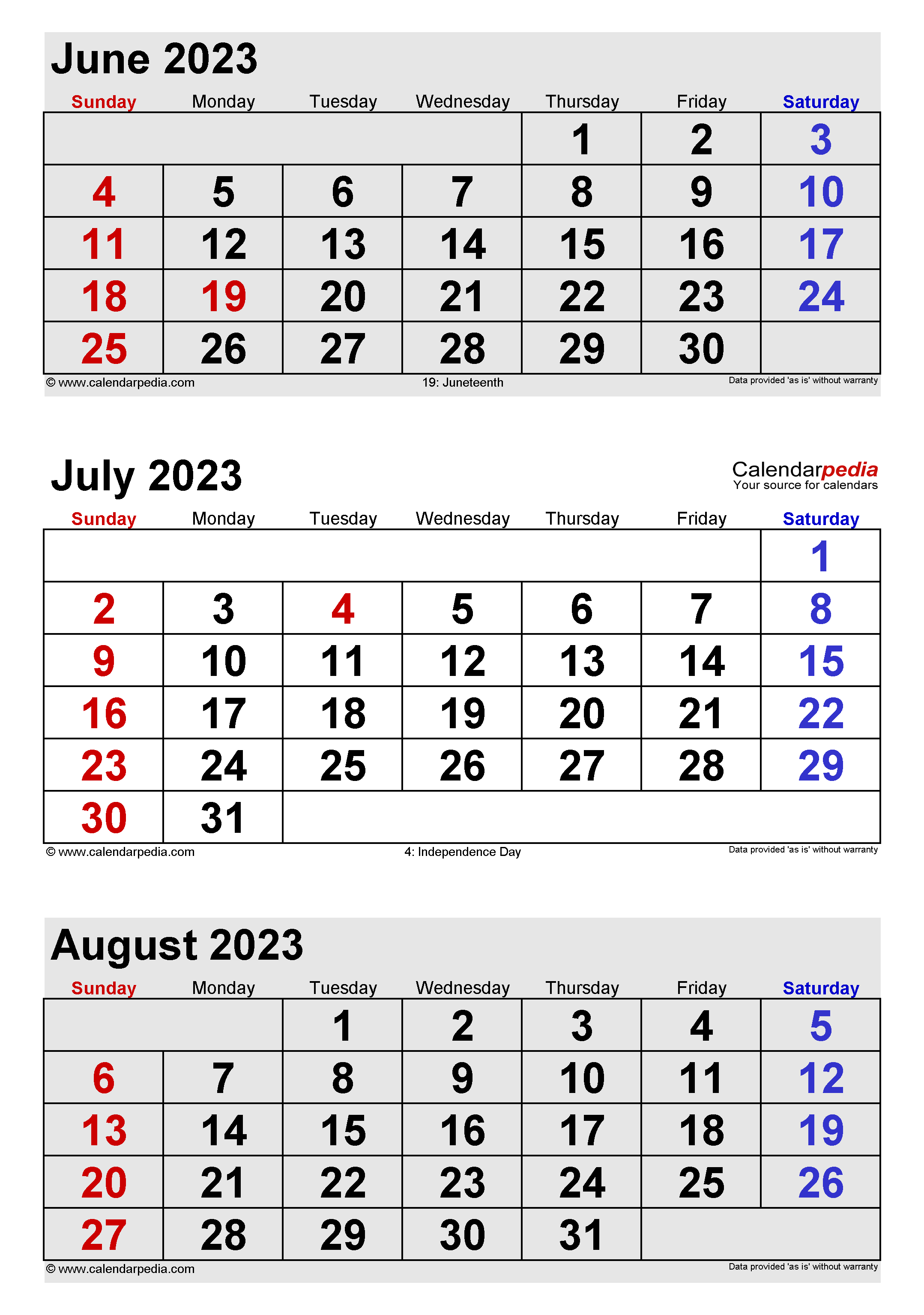 Free Printable Calendar July 2023 June 2024 Printable Templates Free - Free Printable 3 Month Calendar June July August 2024