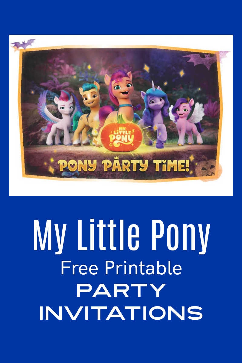 Free Printable Mlp Party Invitations - Mama Likes This throughout Free Printable Calendar 2024 My Little Pony