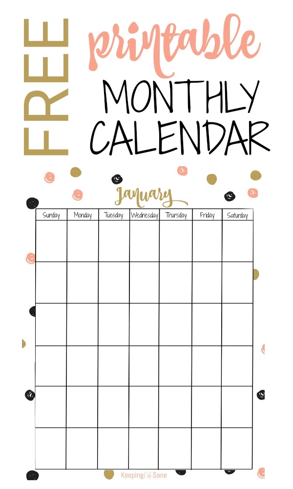 Free Printable Vertical Monthly Calendar 2024 Printable Templates By Nora