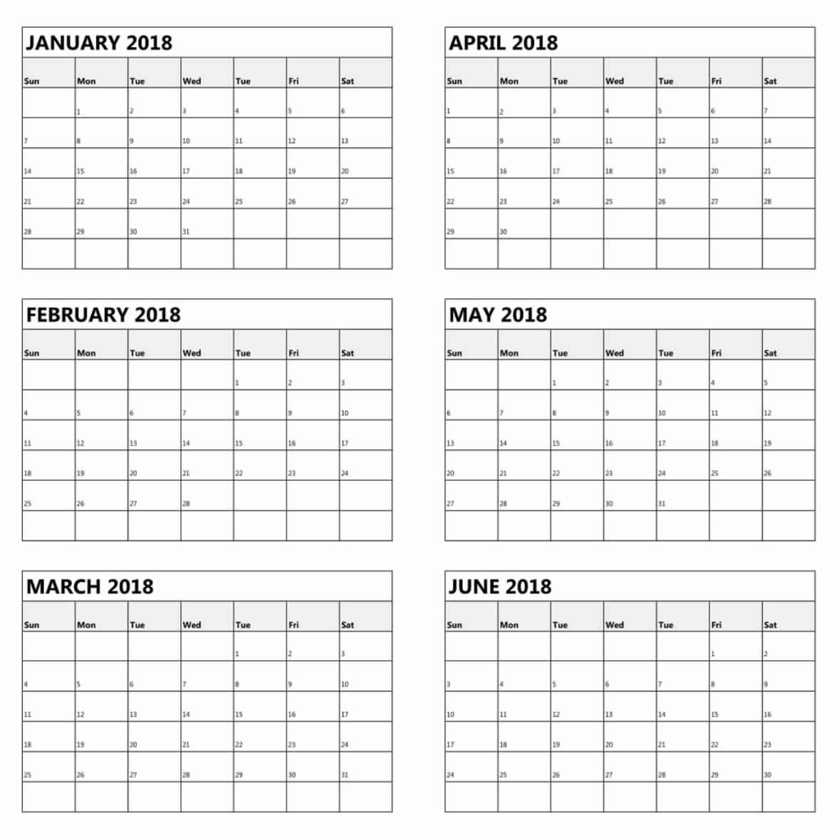 Free Six Month Calendar Template Example Calendar Printable - Free Printable 6 Month Calendar 2024 July