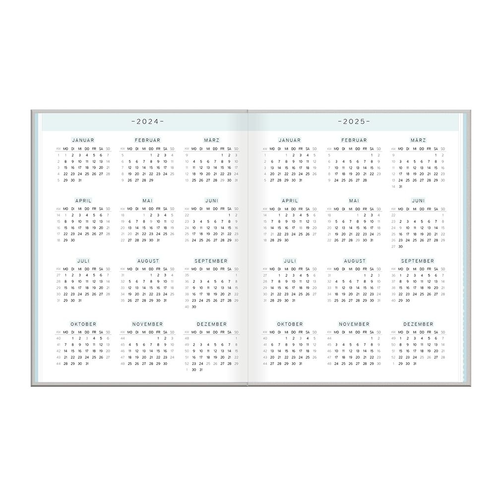 Grafik Werkstatt Wochenkalender 2024 Lady Neues Jahr - Neues Ich Softcover inside Free Printable Bic Calendar 2024