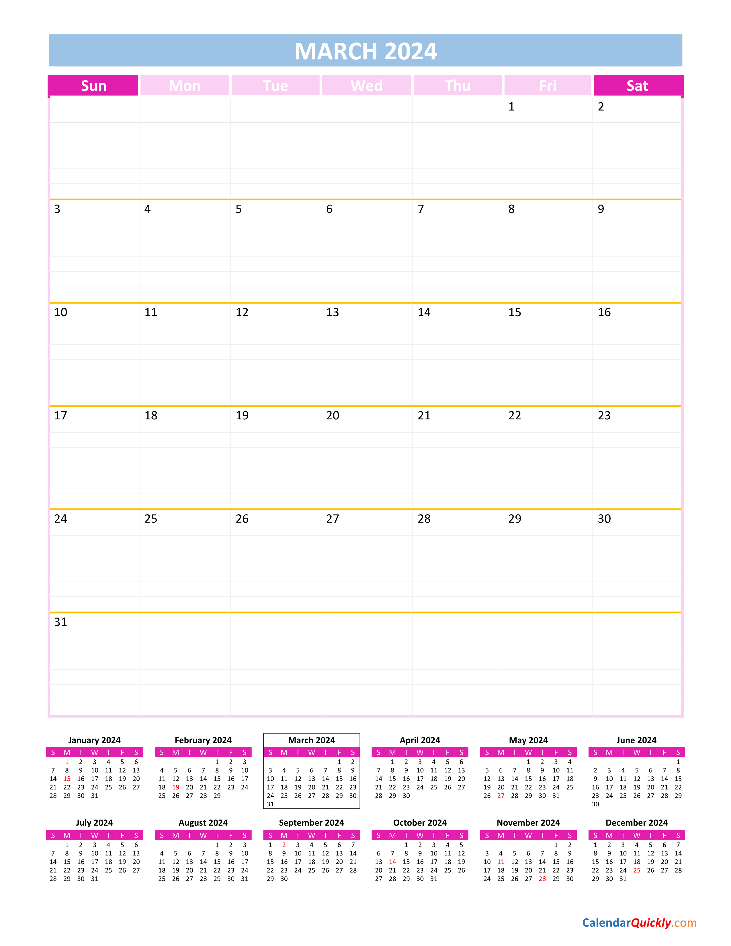 How To Organize My March 2024 Calendar Dulci Glennie - Free Printable 2024 Calendar March