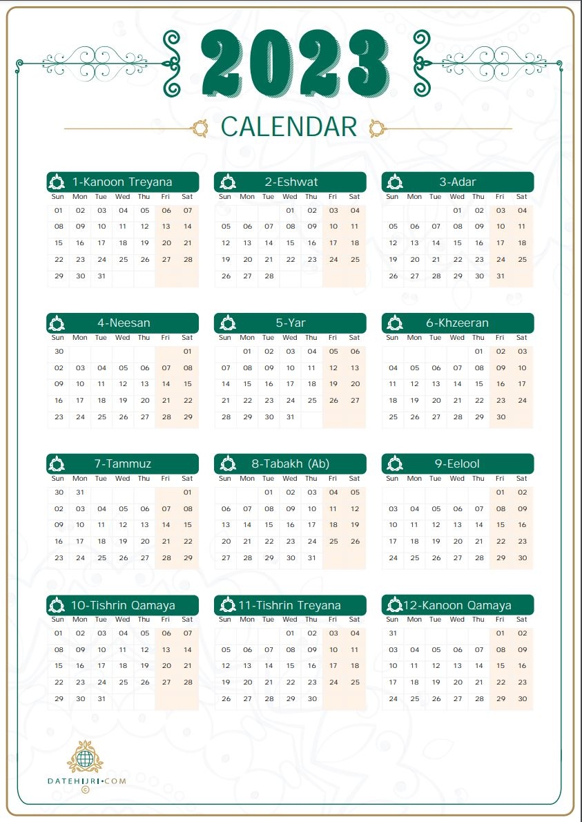 Islamic Calendar 2024 Qatar Calendar 2024 All Holidays | Free Printable 2024 Calendar With Islamic Holidays