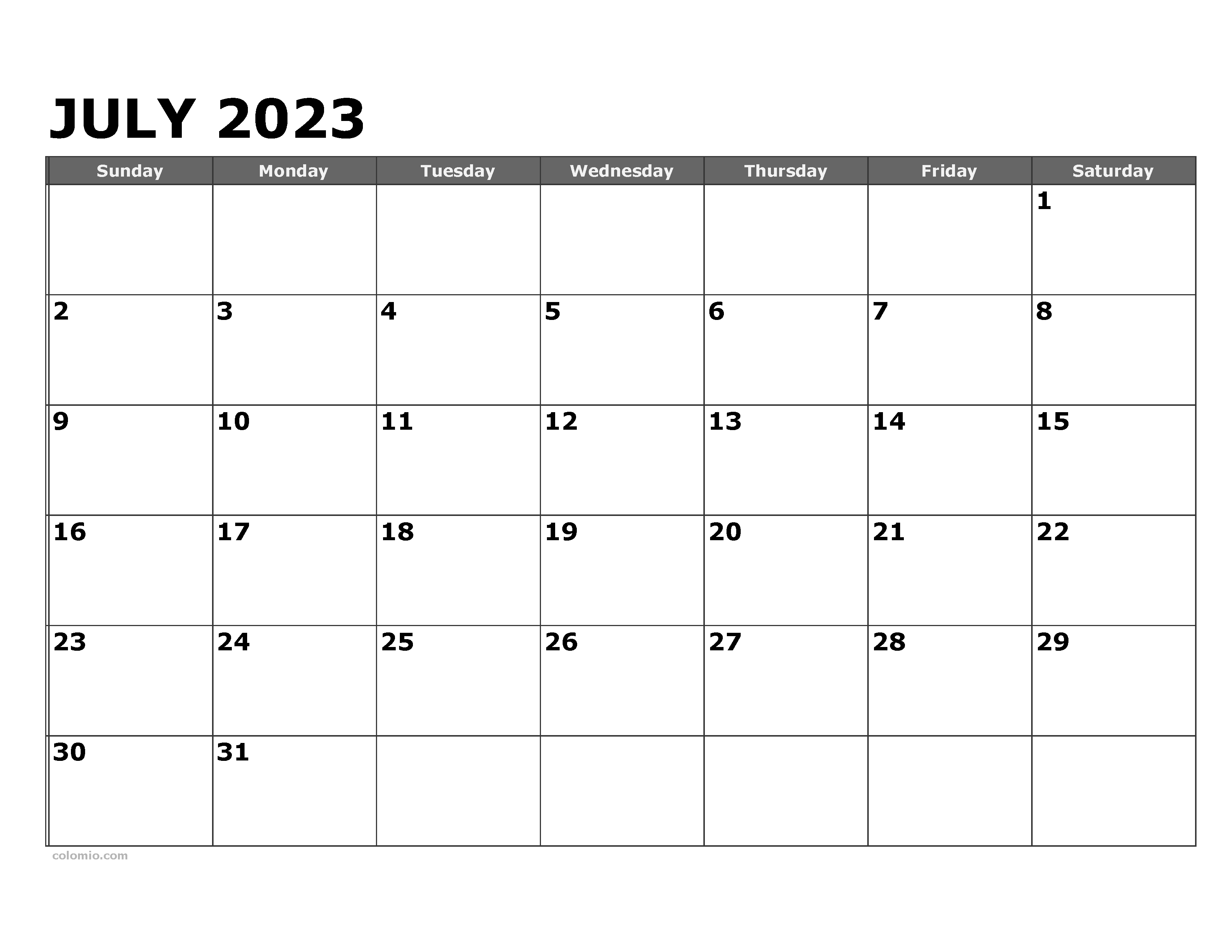 July 2024 Calendar | Free Printable Pdf, Xls And Png regarding Free Printable Calendar 2024 Vertex