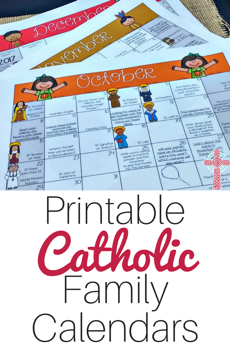 Liturgical Calendar For Kids Printable - Free Printable Advent Calendar 2024 For Kids Catholic