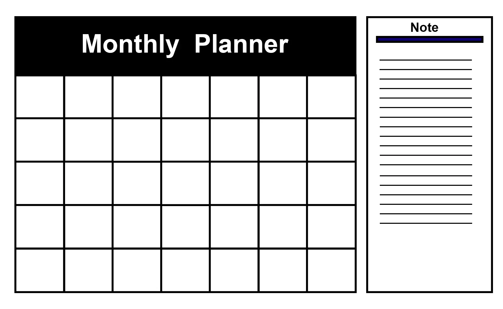 Monthly Template Printable - Free Printable And Editable Monthly Calendar 2024