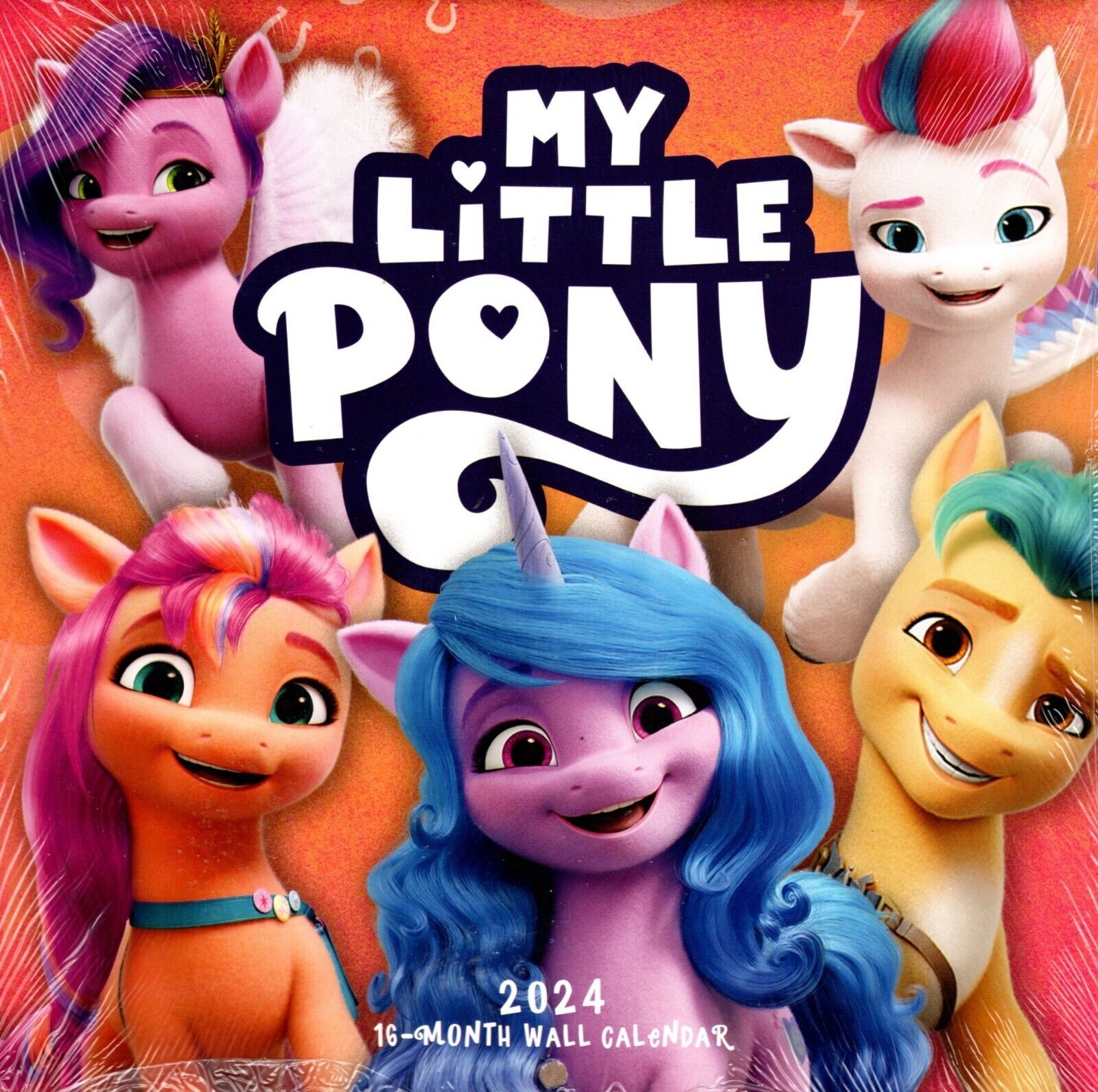 My Little Pony - 16 Month 2024 Wall Calendar with Free Printable Calendar 2024 My Little Pony
