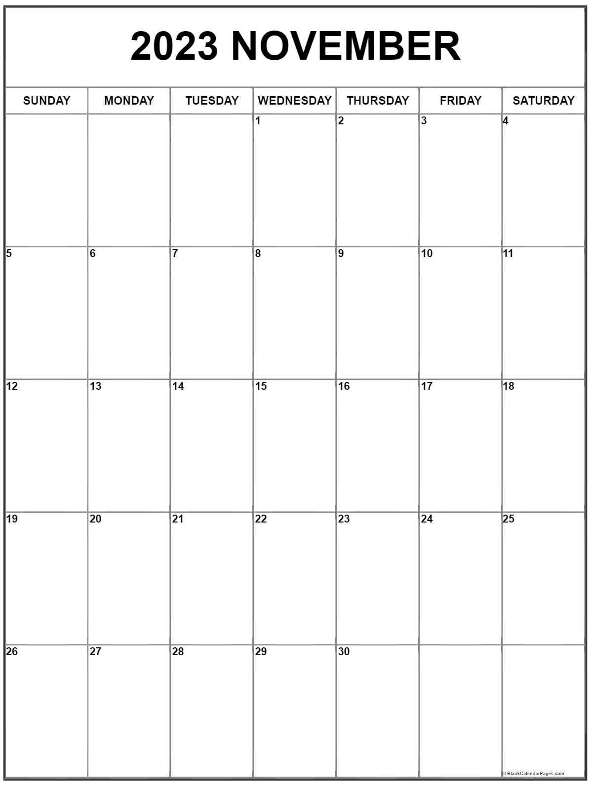 November 2024 Calendar Printable Calendar 2024 November Calendar - Free Printable 2024 November Calendar Templates