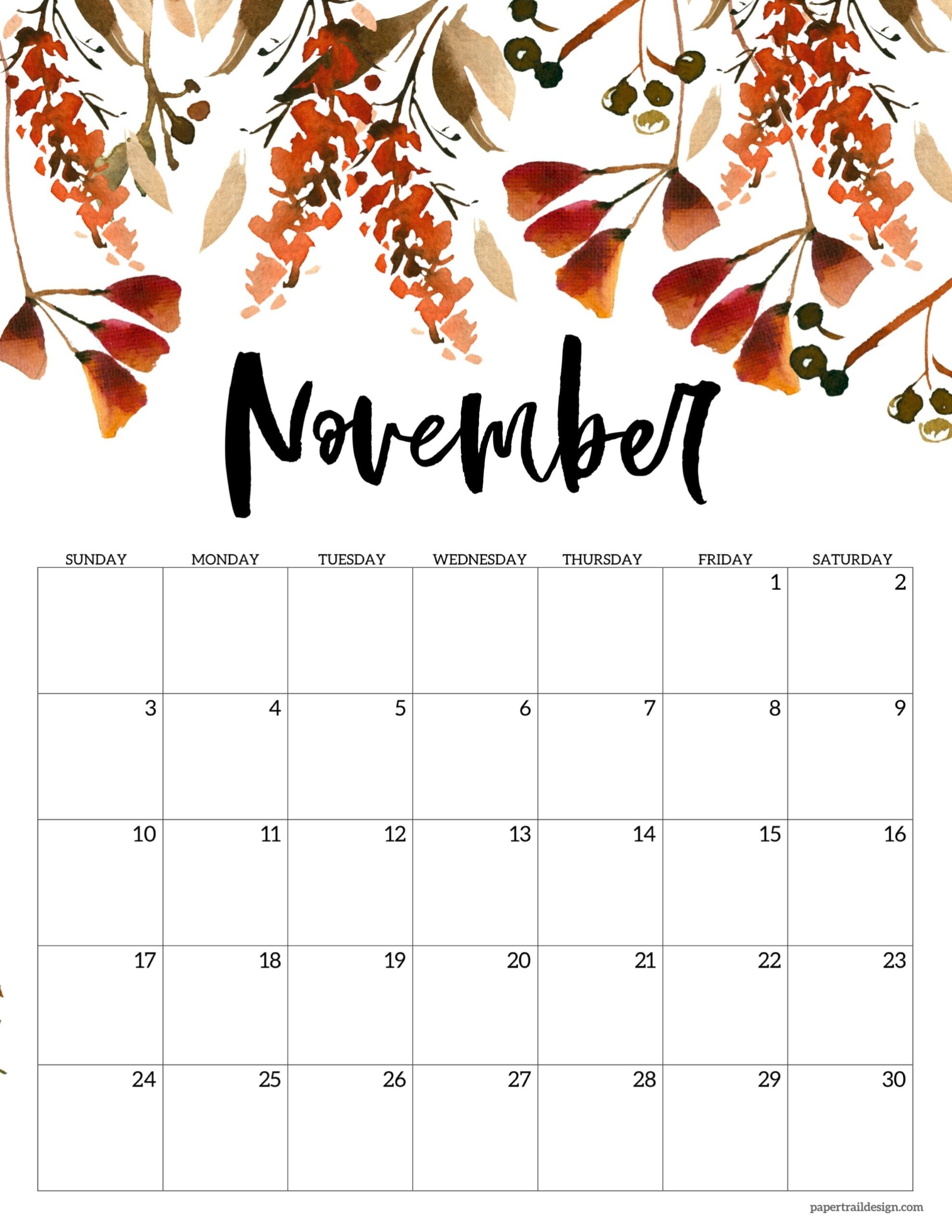 November 2024 Thanksgiving Calendar Template Coral Dierdre - Free Printable 2024 Noveber Calendar 8by10