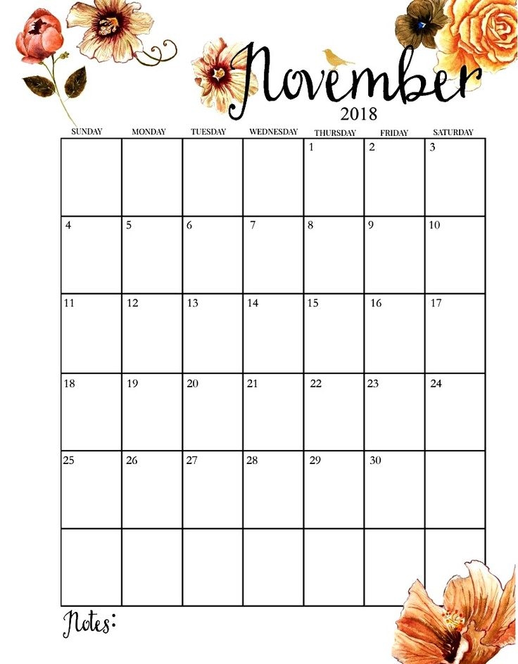 November Calendar Blank Printable Novemberjullla - Free Printable 2024 November Calendar Template