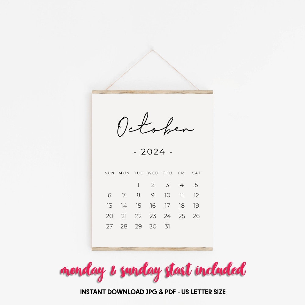 Oktober 2024 Druckbarer Kalender, Schwangerschaftskalender throughout Free Printable Baby Calendar 2024