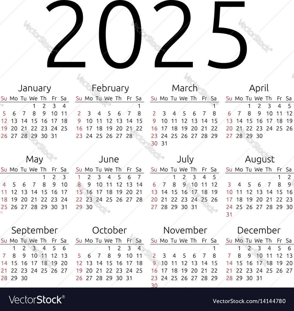 Printable Calendar 2025 Printable World Holiday - Free Printable 2024 Calendar 2025 W Holidays