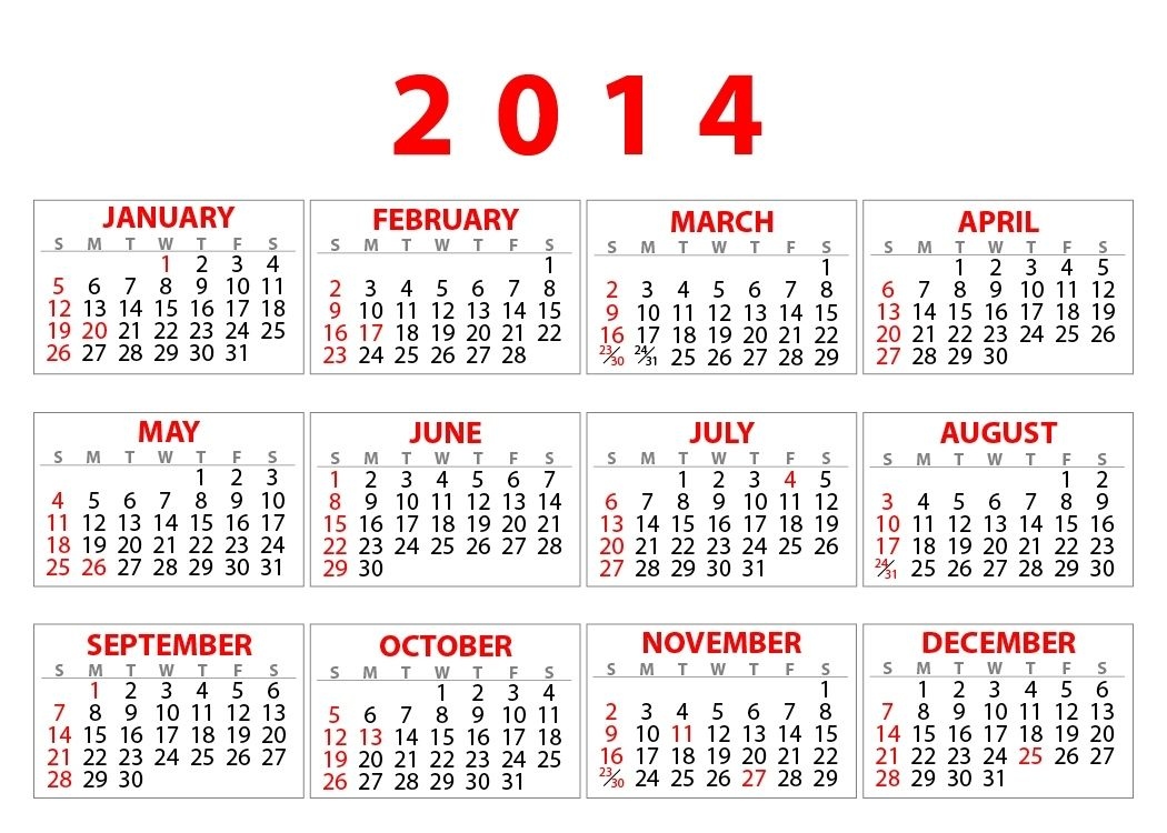 Printable Calendar 5x7 - Free Printable 5x7 Calendar 2024