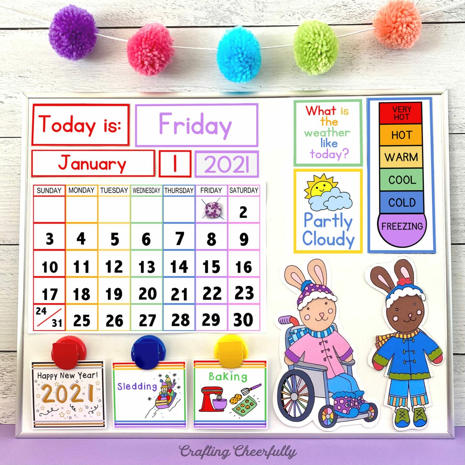 Printable Calendar For Kids - Free Printable 2024 Calendar Children
