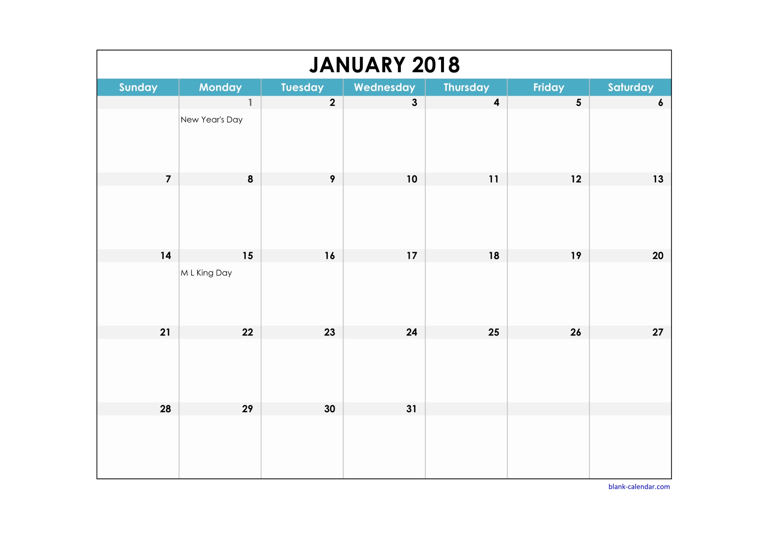 Printable Calendar Large Boxes Landscape Calendar Printables Free - Free Printable 2024 Calendar Big Boxes
