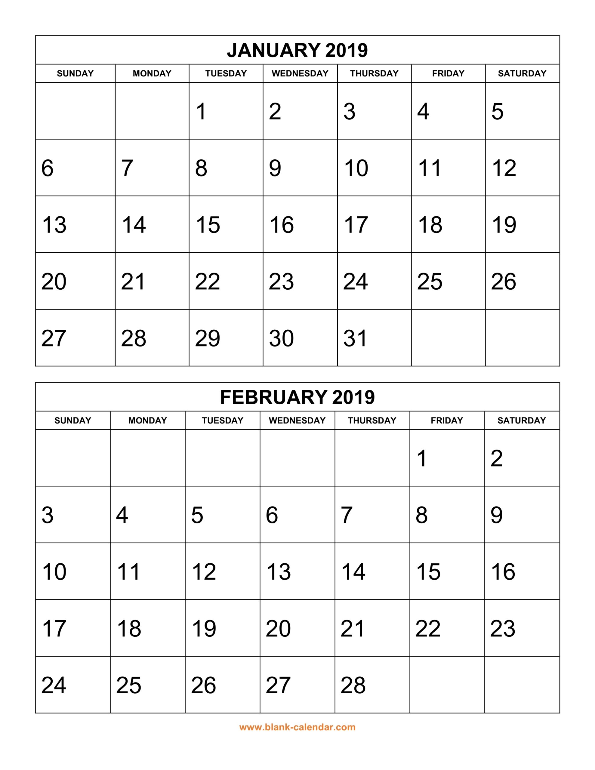 Printable Calendar Print 2 Months Example Calendar Printable - Free Printable 2024 Calendar 2 Months Per Page