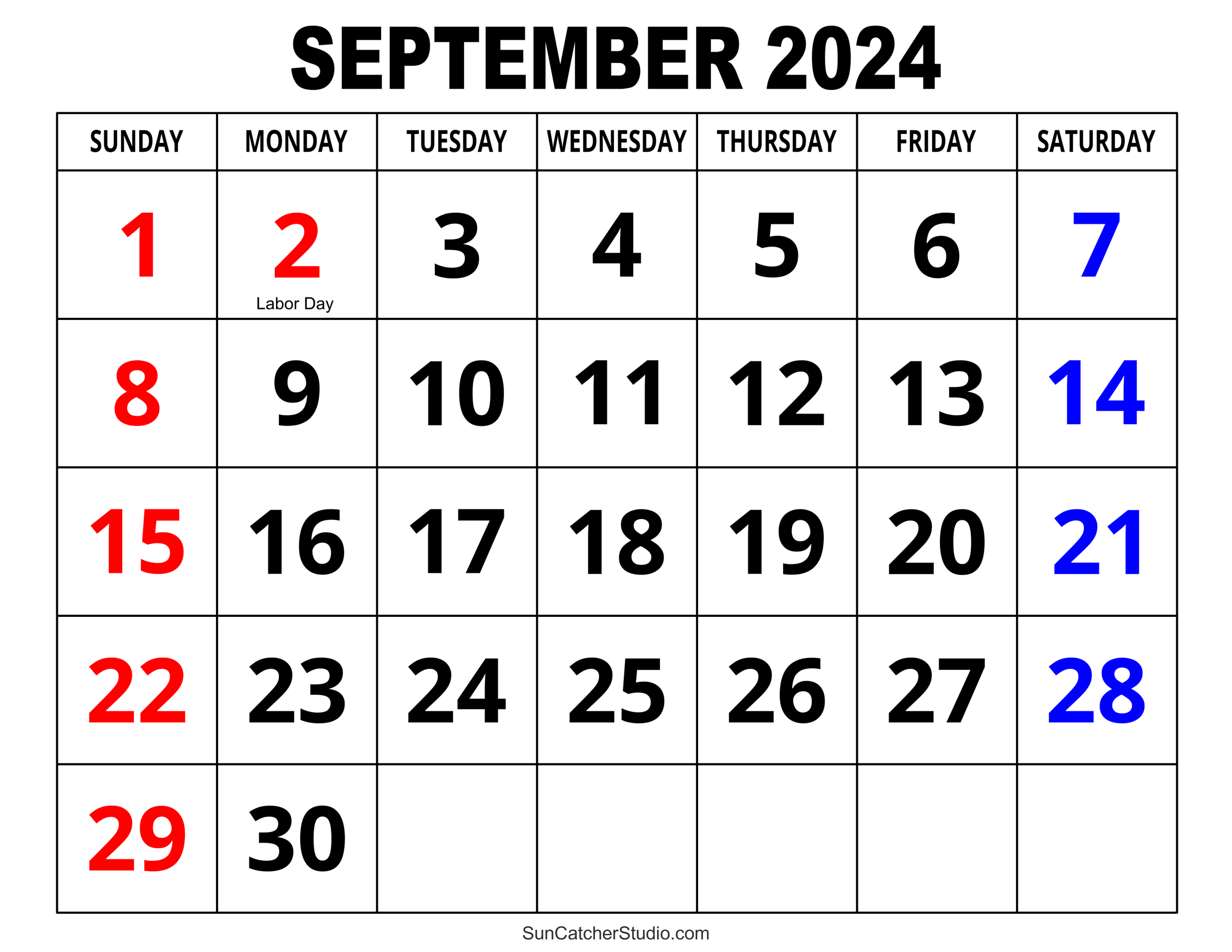 September 2024 Calendar (Edit Printable) – Diy Projects, Patterns for Free Printable Calendar 2024 For September