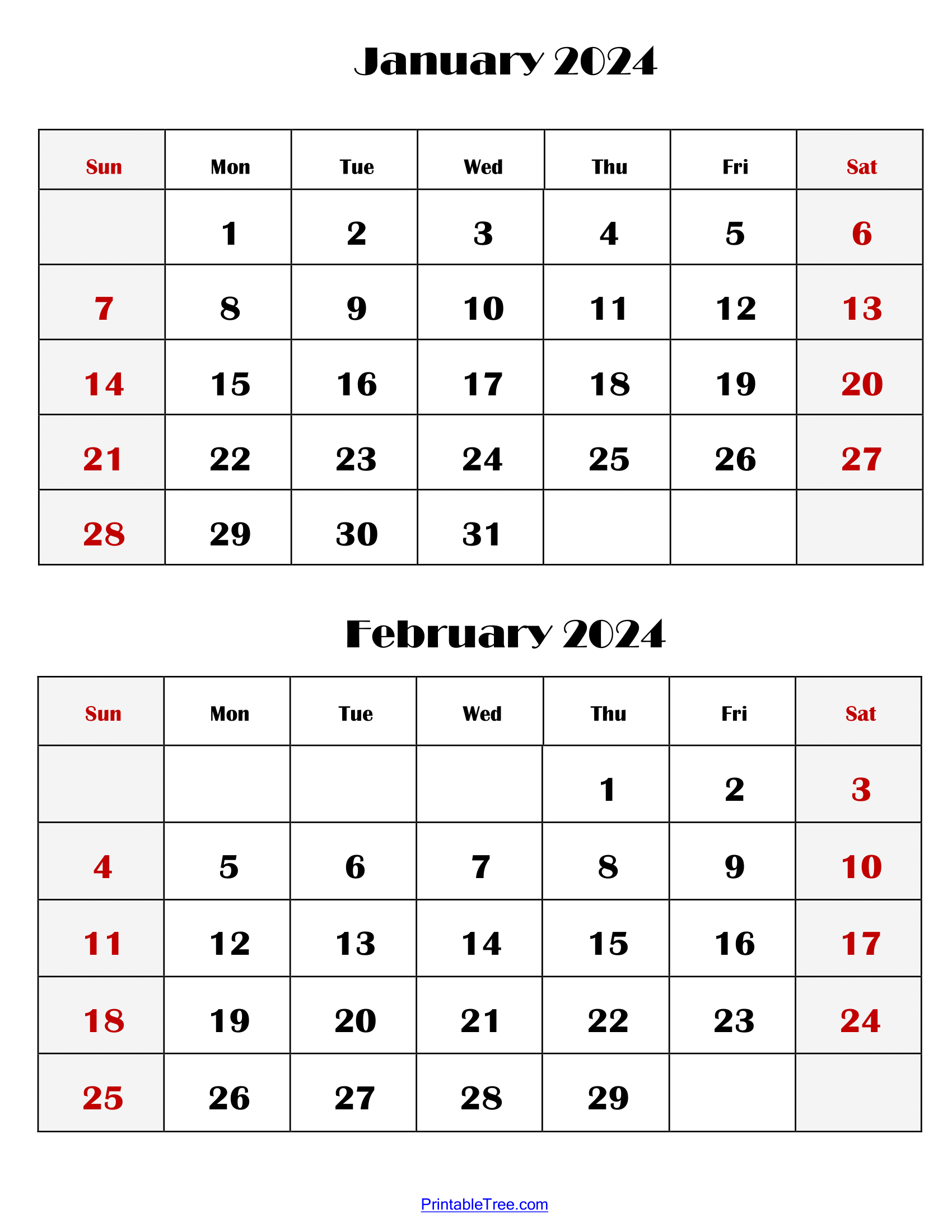Two Months Calendar 2024 Printable Pdf | Double Month Calendar inside Free Printable Calendar 2024 2 Months Per Page With Holidays