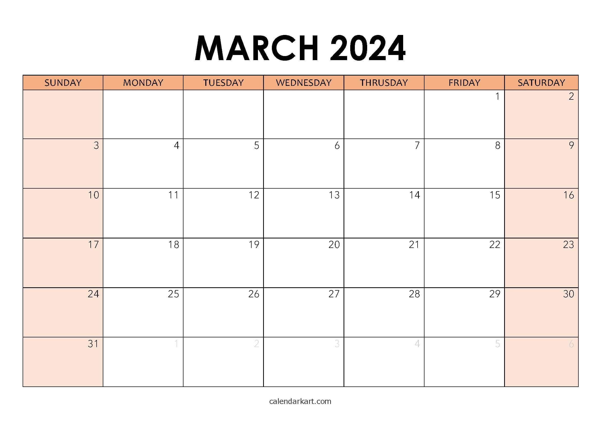 Word Calendar Template 2023 | Calendarkart for Free Printable Calendar 2024 Word Document