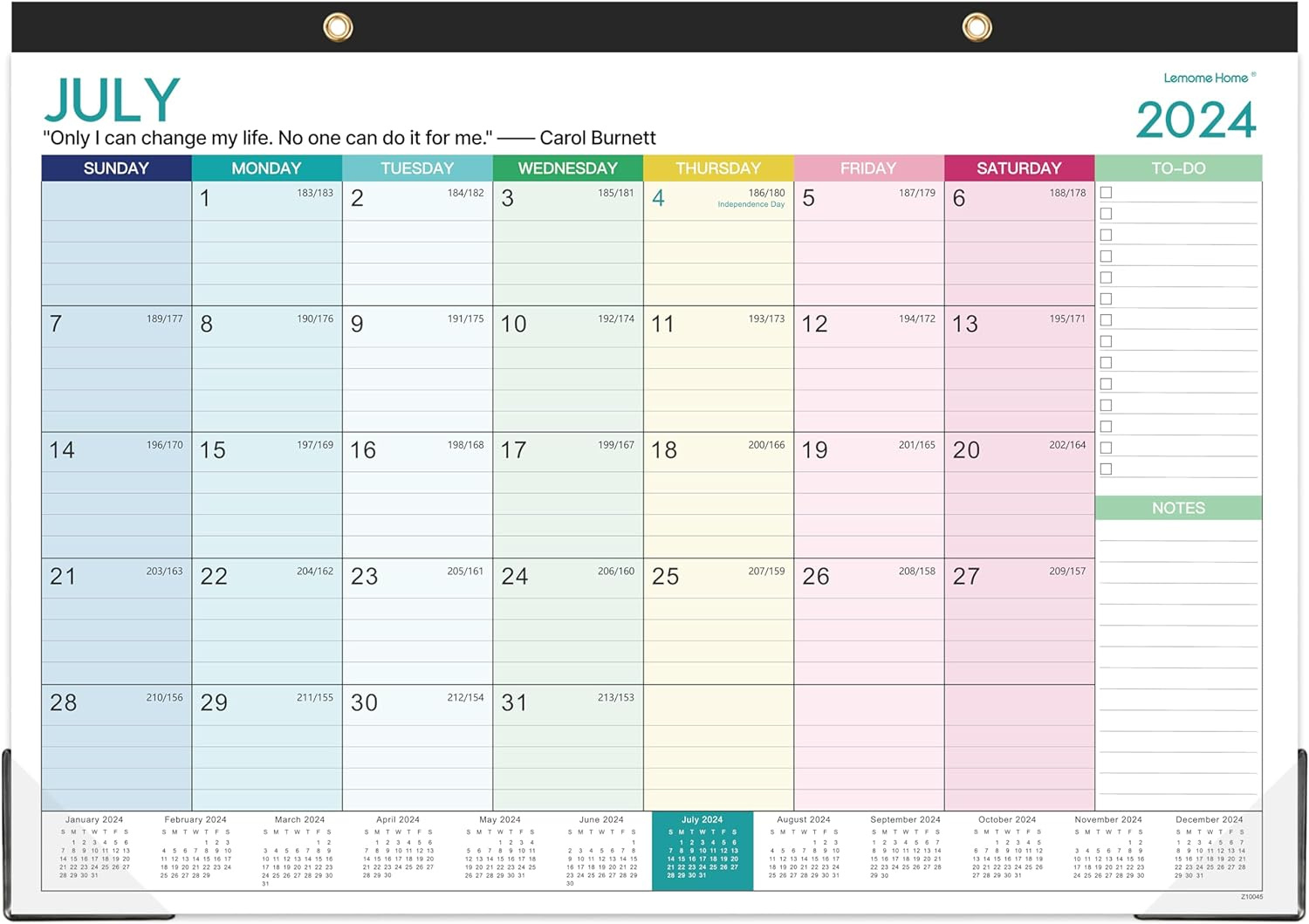 2024-2025 Calendar - Desk Calendar 2024-2025, 18 Germany | Ubuy intended for Desk Calendar July 2024