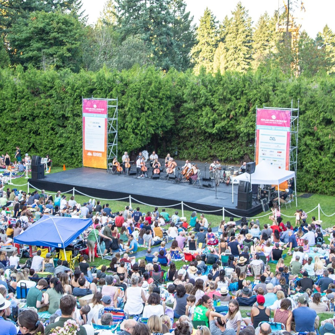 2024 Free Portland Summer Concerts In The Park Schedule &amp;amp; Info | 2 intended for Portland Calendar of Events July 2024