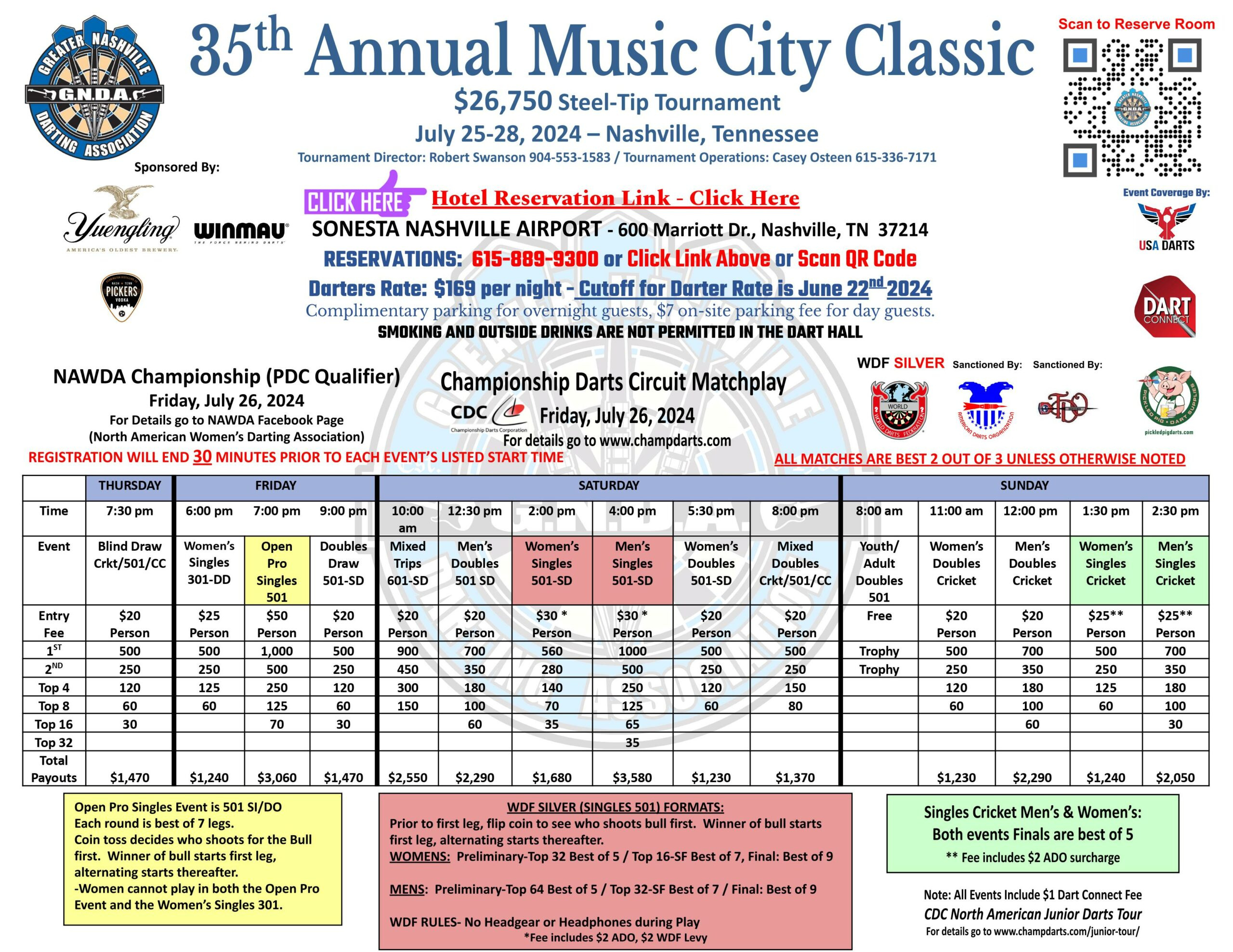 34Th Annual Music City Classic, Nashville, Tn – Dartcalendar pertaining to Nashville Calendar July 2024