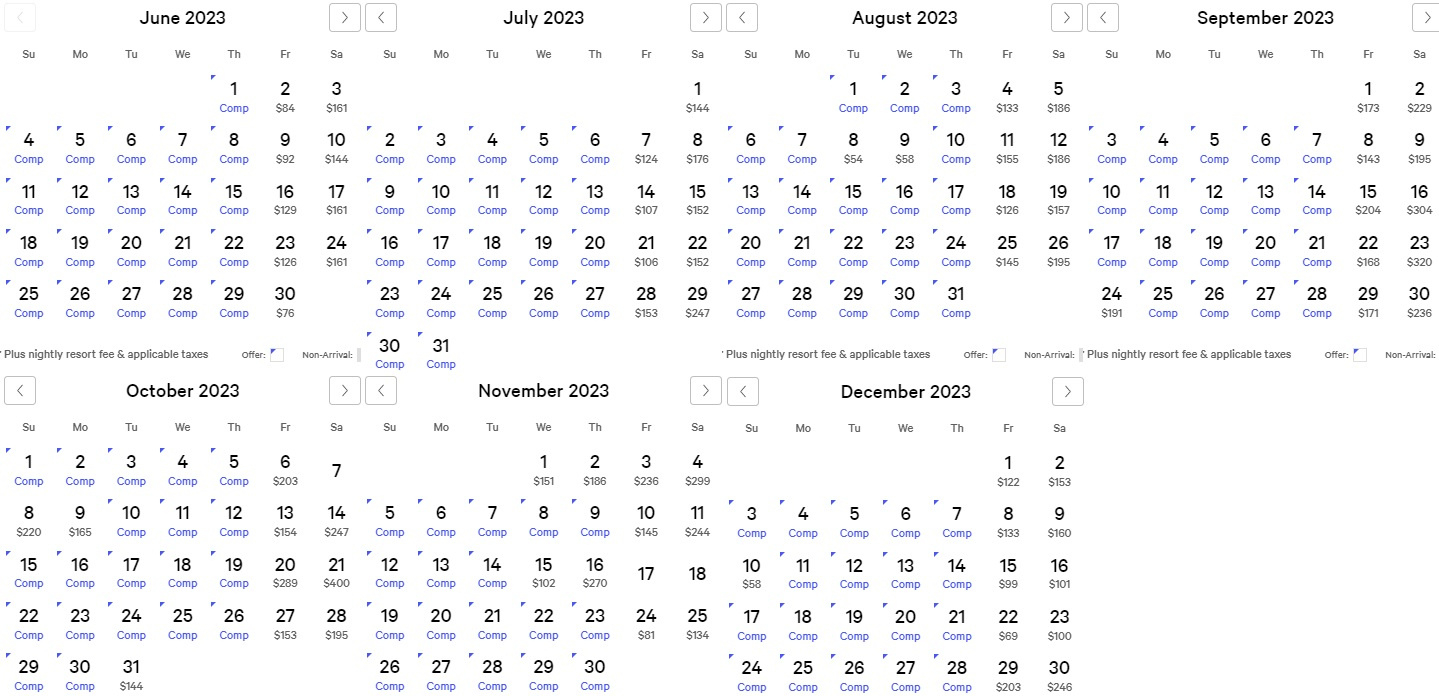 Calendars Archives - Myvegasadvisor in Myvegas Comp Calendar July 2024