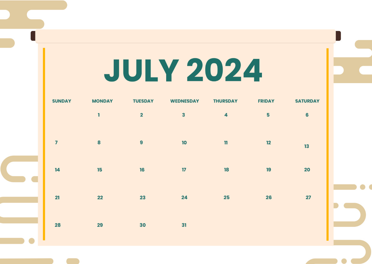 Daily July 2024 Calendar Template - Edit Online &amp;amp; Download Example throughout Daily Calendar July 2024