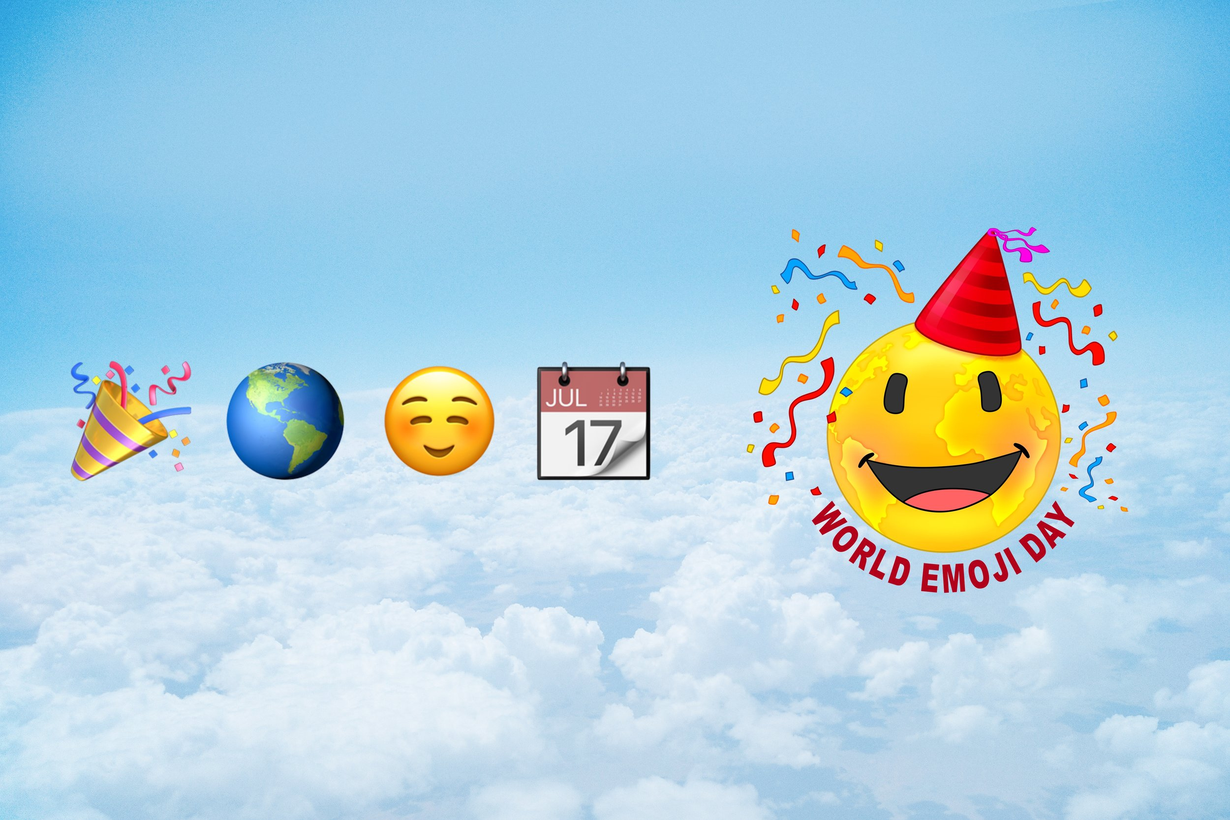 📅 World Emoji Day — July 17, 2024 with Calendar Emoji July 18 2024