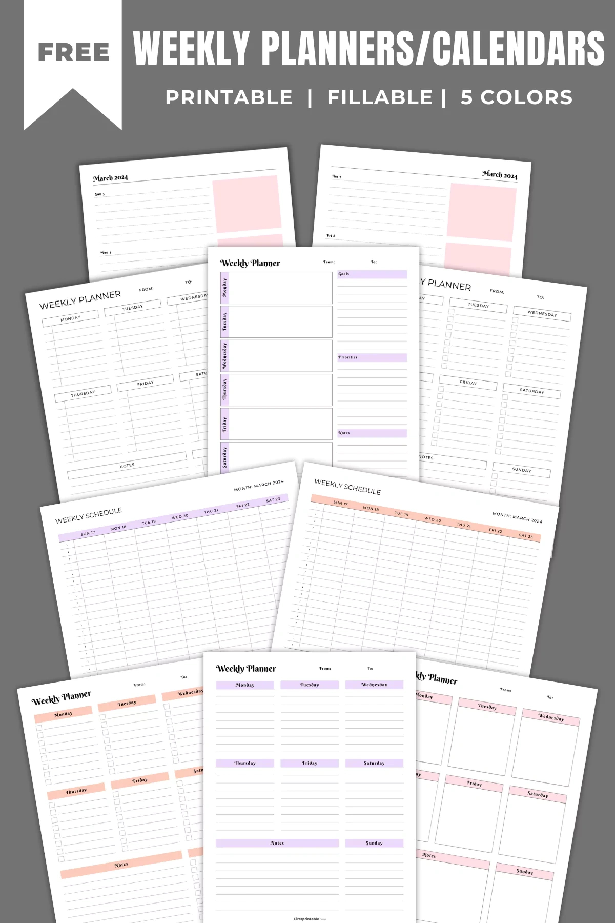 Free Budget Planner Templates | Printable &amp;amp; Fillable intended for Free Printable Budget Calendar 2024